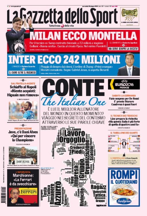 gazza_prima_pagina_29 giu 2016
